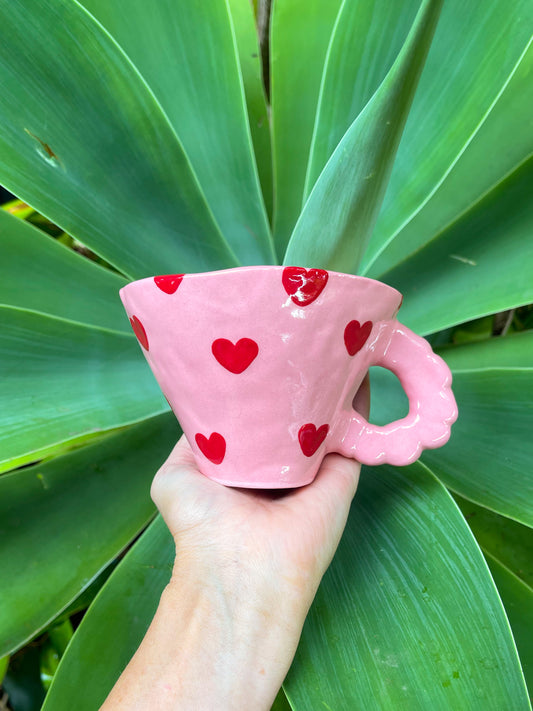 1. Love mug (bubble handle)